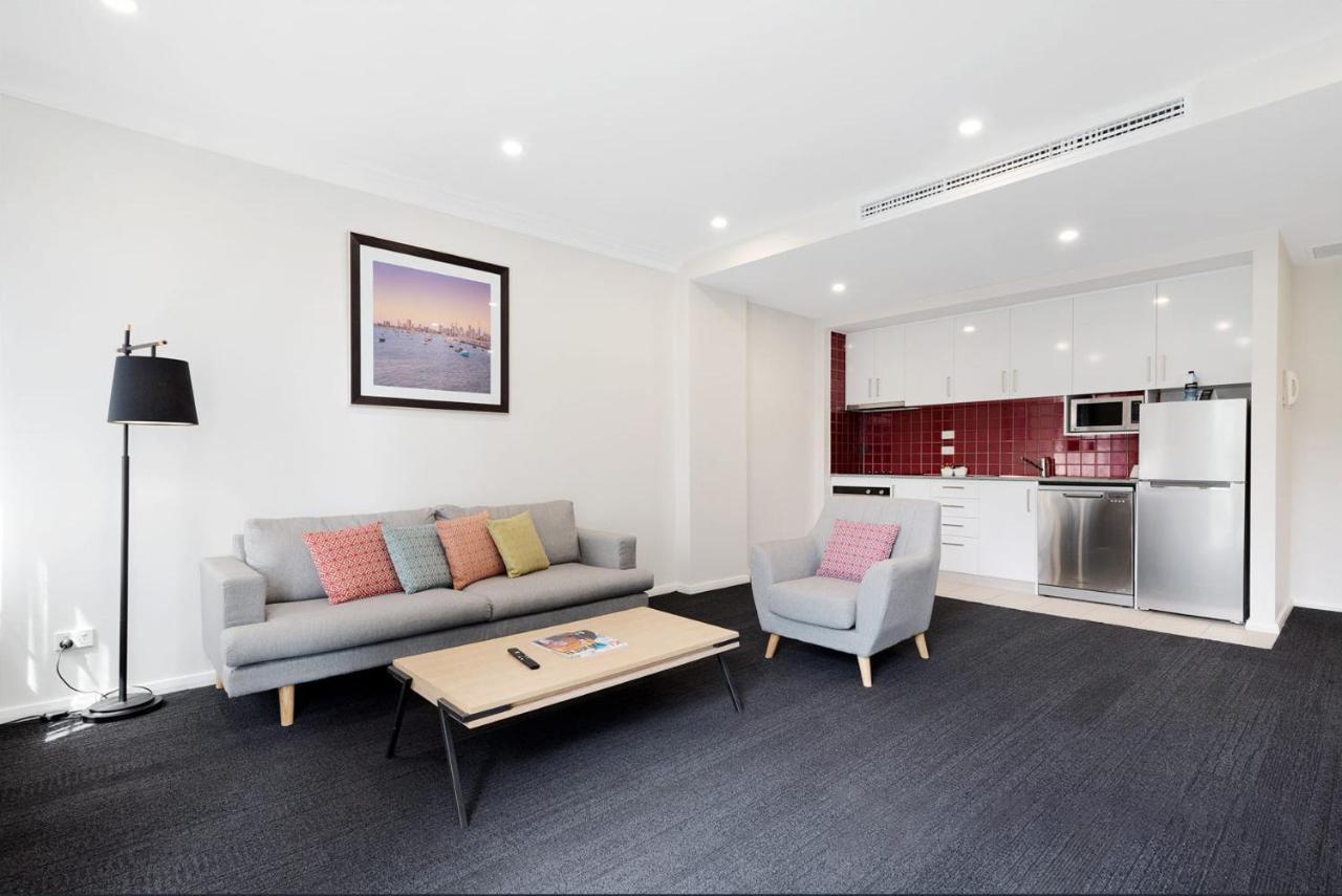 South Yarra Central Apartment Hotel Melbourne Exteriör bild