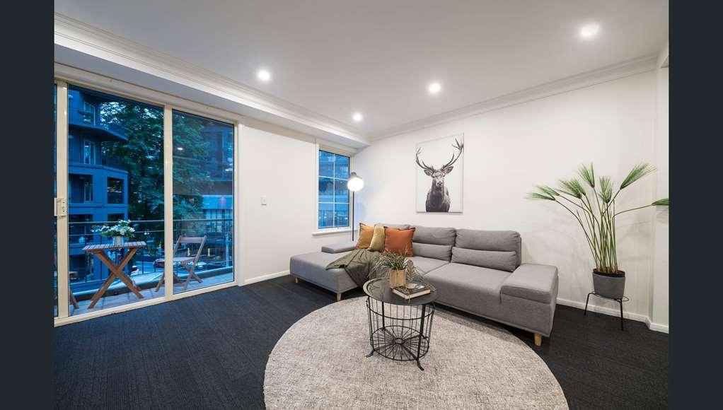 South Yarra Central Apartment Hotel Melbourne Rum bild