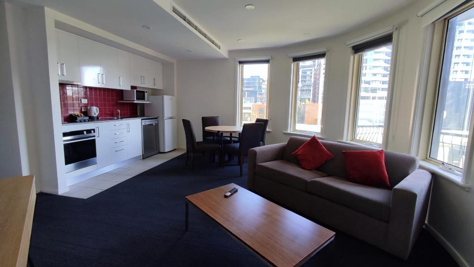 South Yarra Central Apartment Hotel Melbourne Exteriör bild