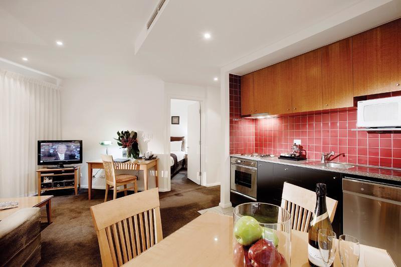 South Yarra Central Apartment Hotel Melbourne Rum bild